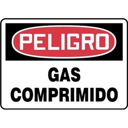 Accuform OSHA DANGER Safety Sign COMPRESSED SHMCPG104VS SHMCPG104VS